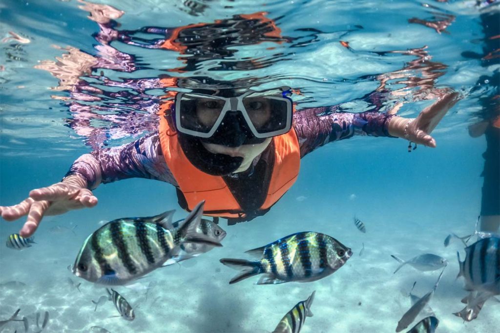 snorkeling